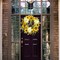 Sunflower Wreath with Hydrangeas, Lemons, Big Berry,Summer Wreath for Front Door, Unique Housewarming Gift,mother'day Gift,Farmhouse Porch Decor, Wall Decor-22IN
